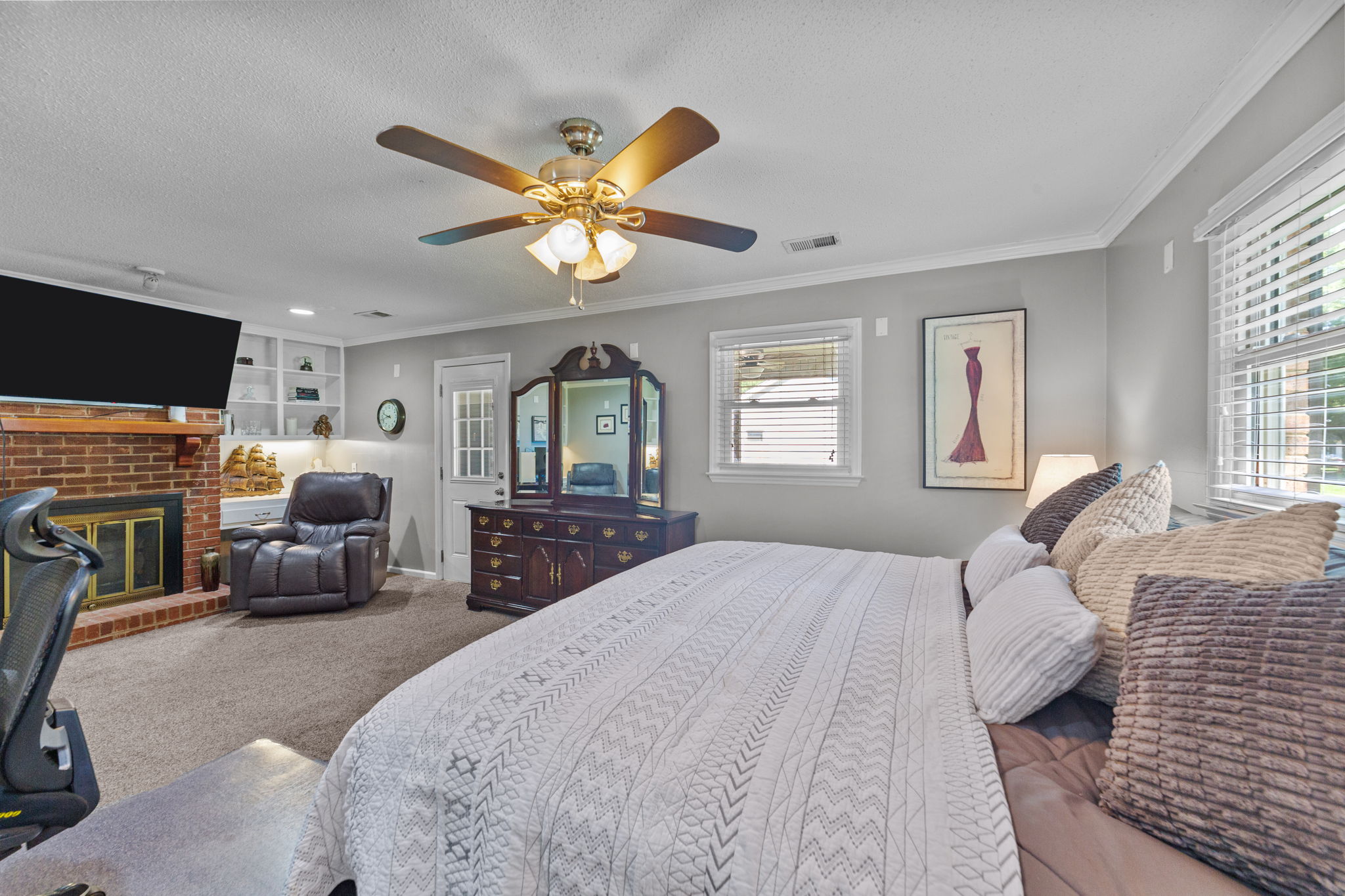 Den Currently Being Used as Bedroom