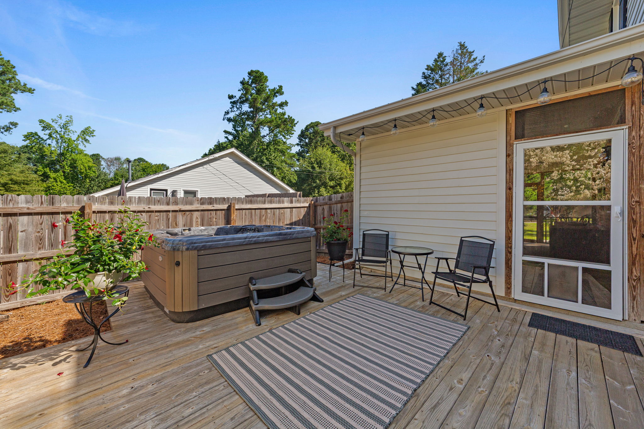 Deck #2 with Hot Tub