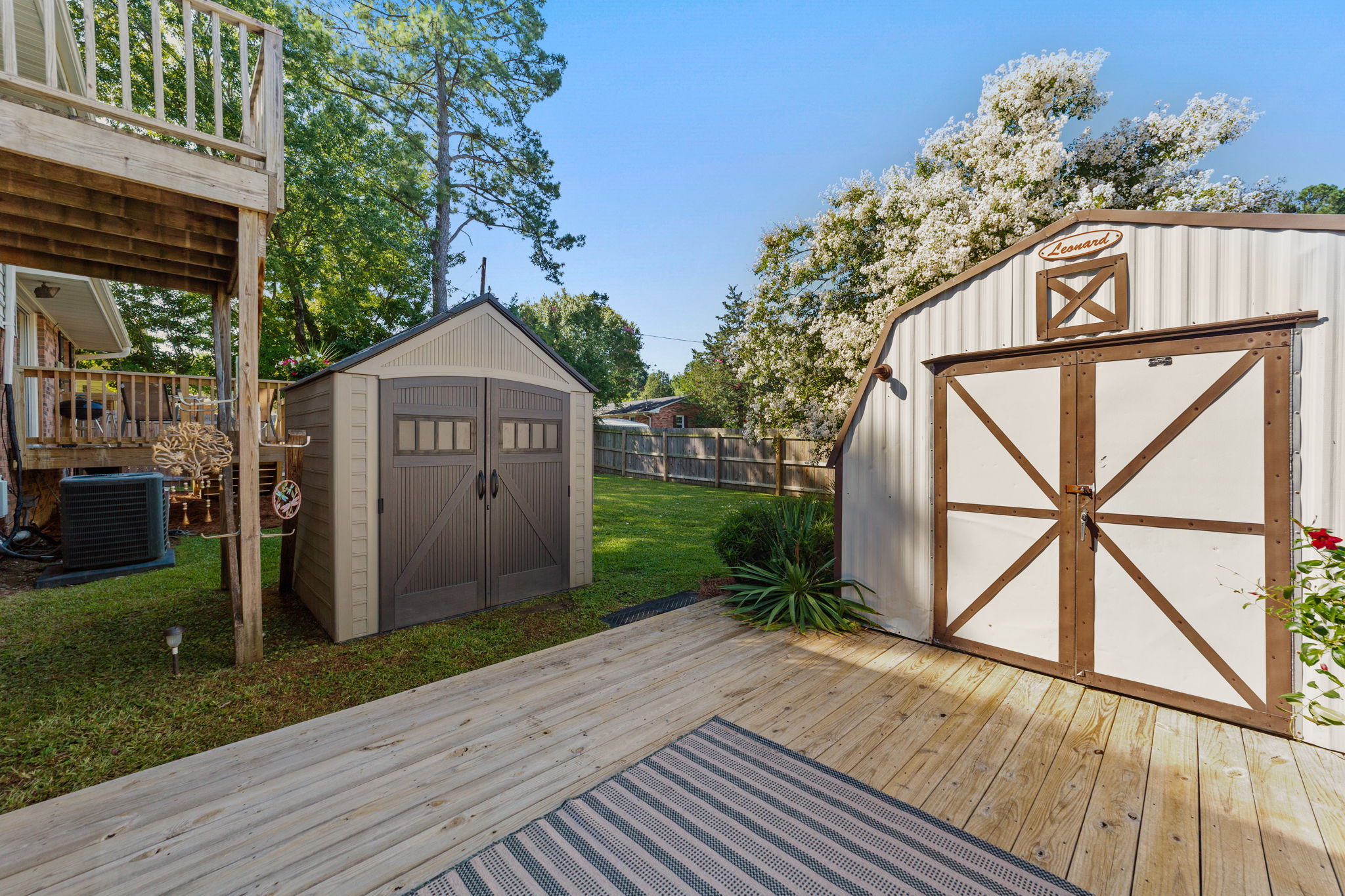 Two Storage Buildings that Convey