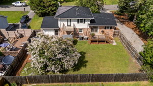 Aerial View of Backyard