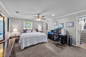 Den Currently Being Used as Bedroom