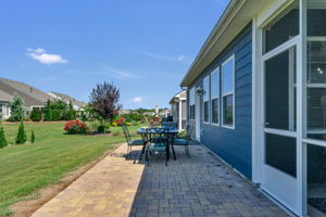 Back patio for entertaining