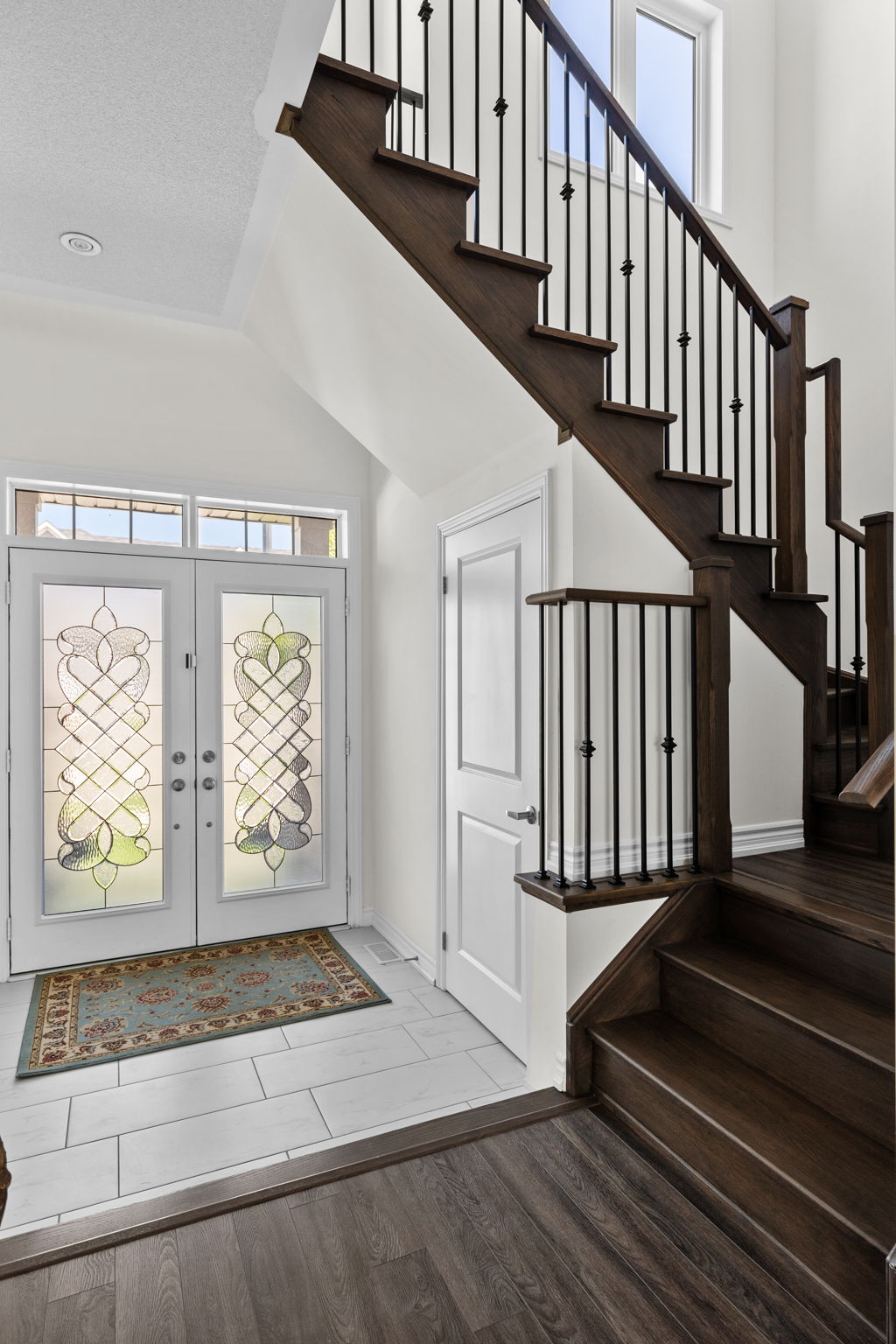 Upgraded Wide Oak stairs