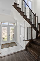 Upgraded Wide Oak stairs