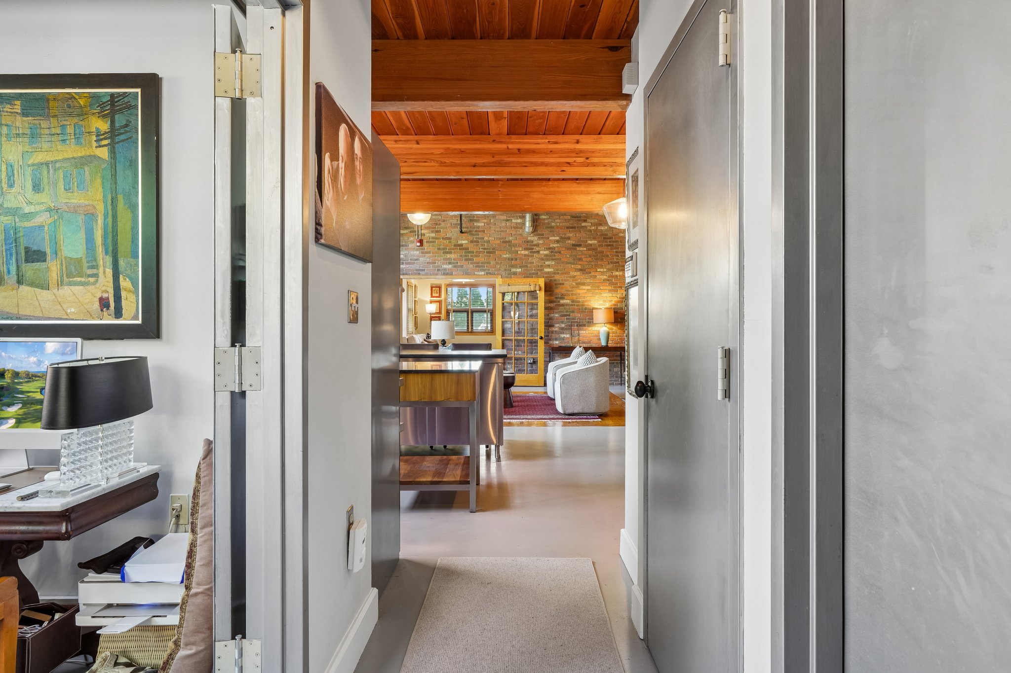 View from Hallway - Open Floor Plan