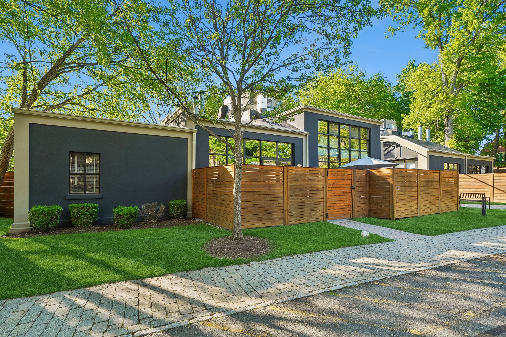 Front Exterior w/ Private Patio