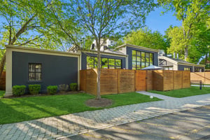 Front Exterior w/ Private Patio