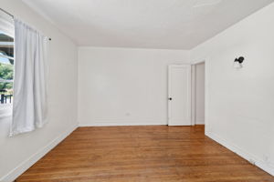 Downstairs bedroom #1.