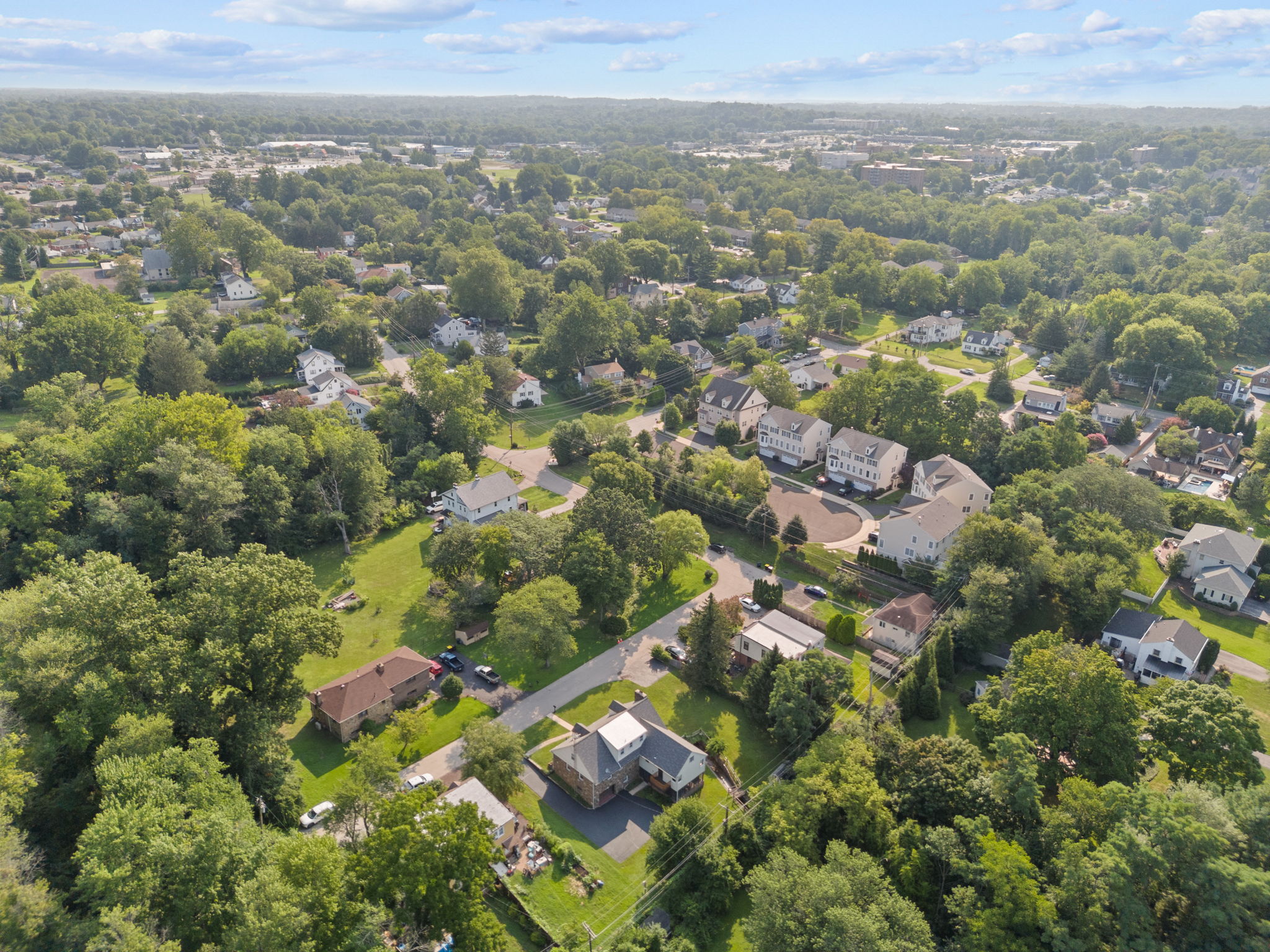 Back View Aerial