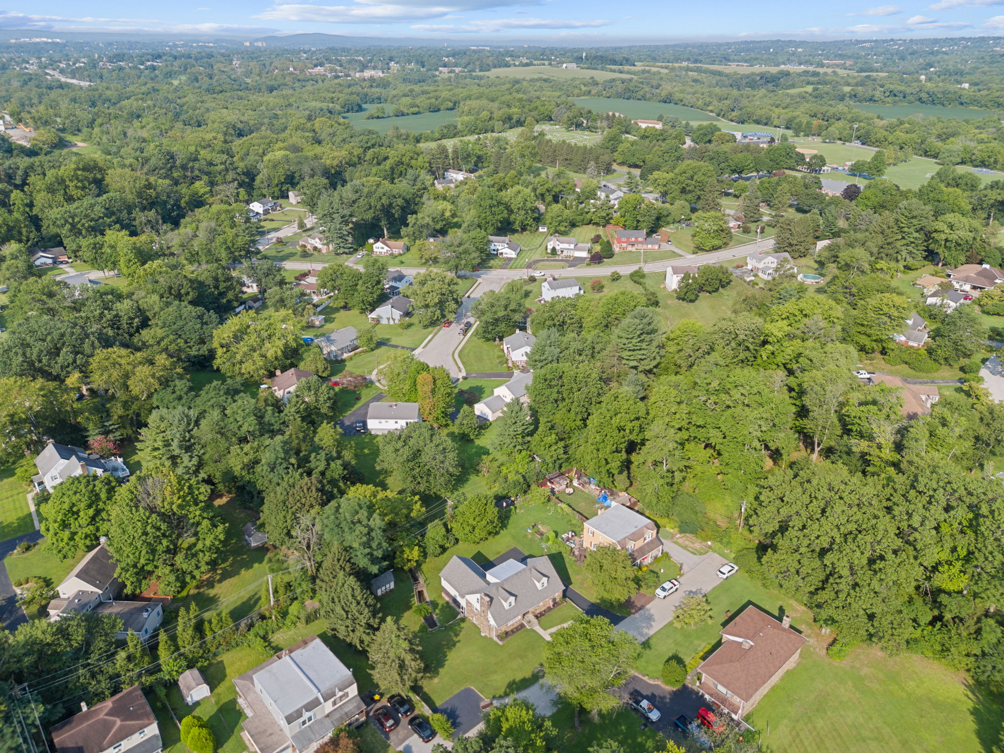 Front View Aerial