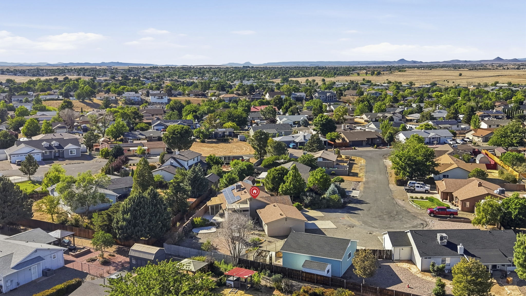 Aerial Pinned