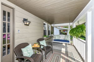Covered porch