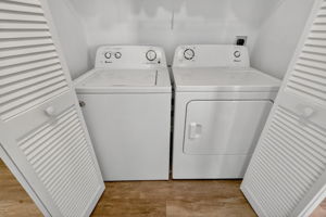 Interior Laundry Closet
