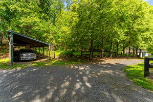 Driveway to Barn and Covered Parking