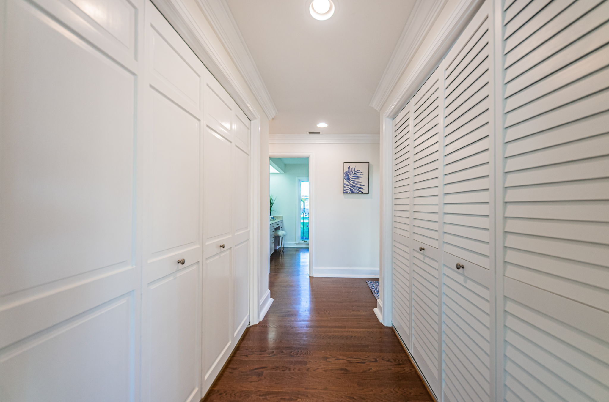 First Floor Master Bedroom Hallway