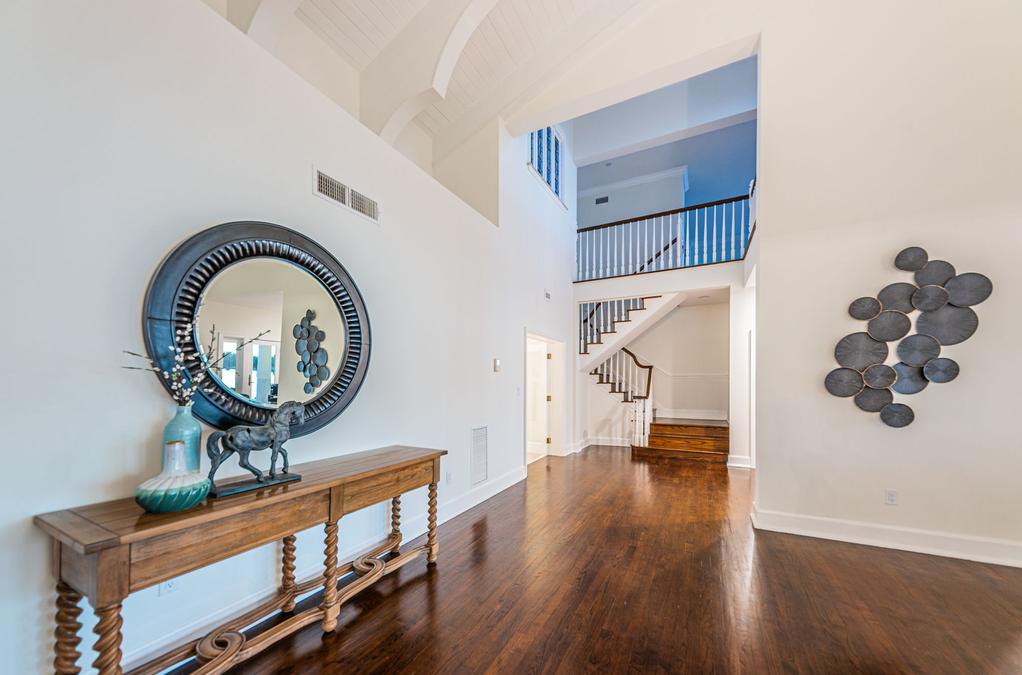 Staircase to Upper Level Game Room