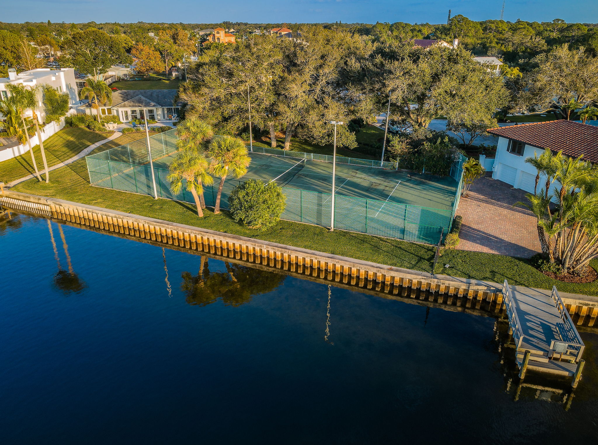 Adjacent Vacant Lot-Tennis Court Aerial9