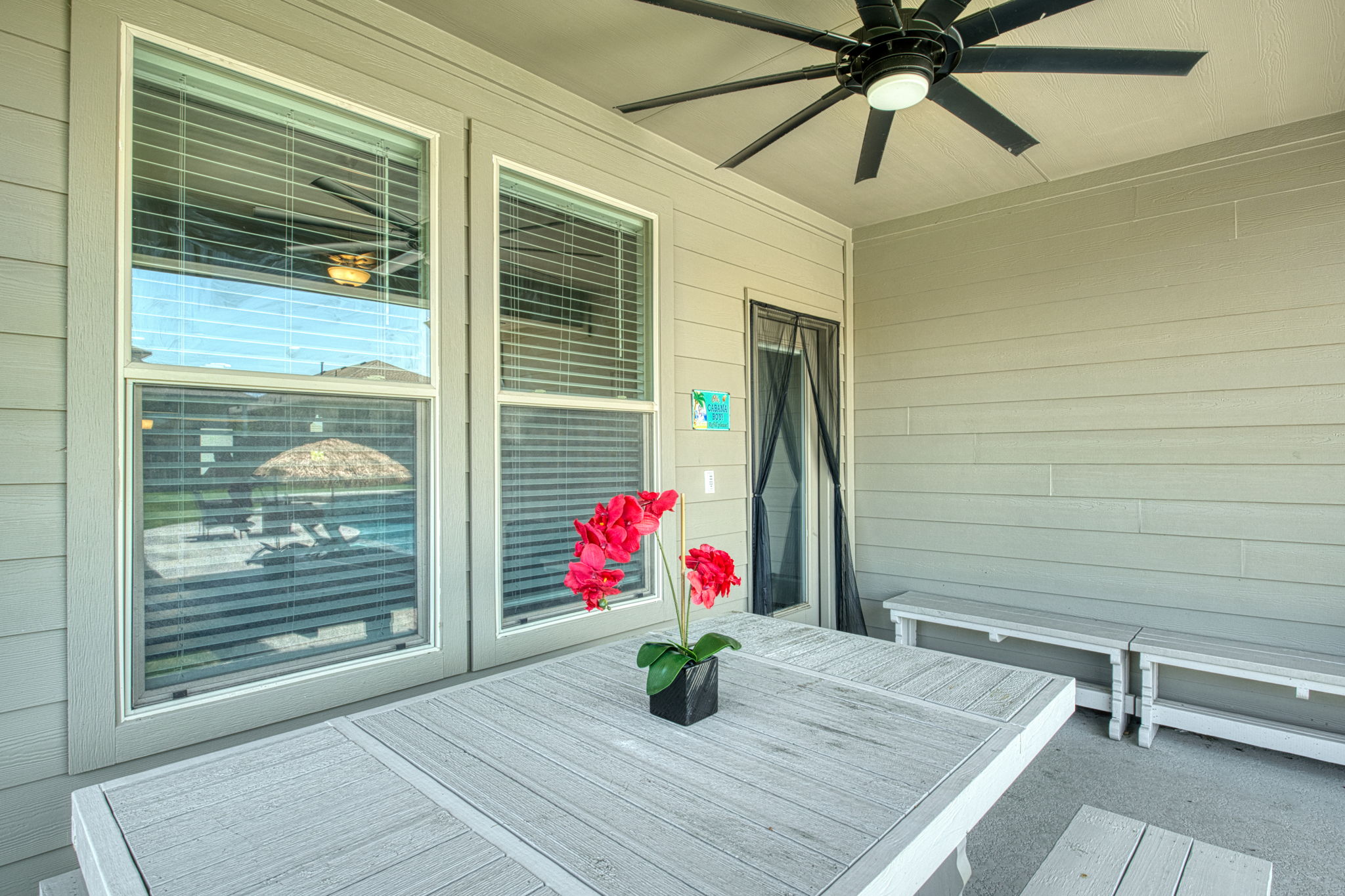 Covered Back Patio