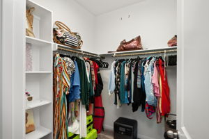 Primary Bedroom Closet 1