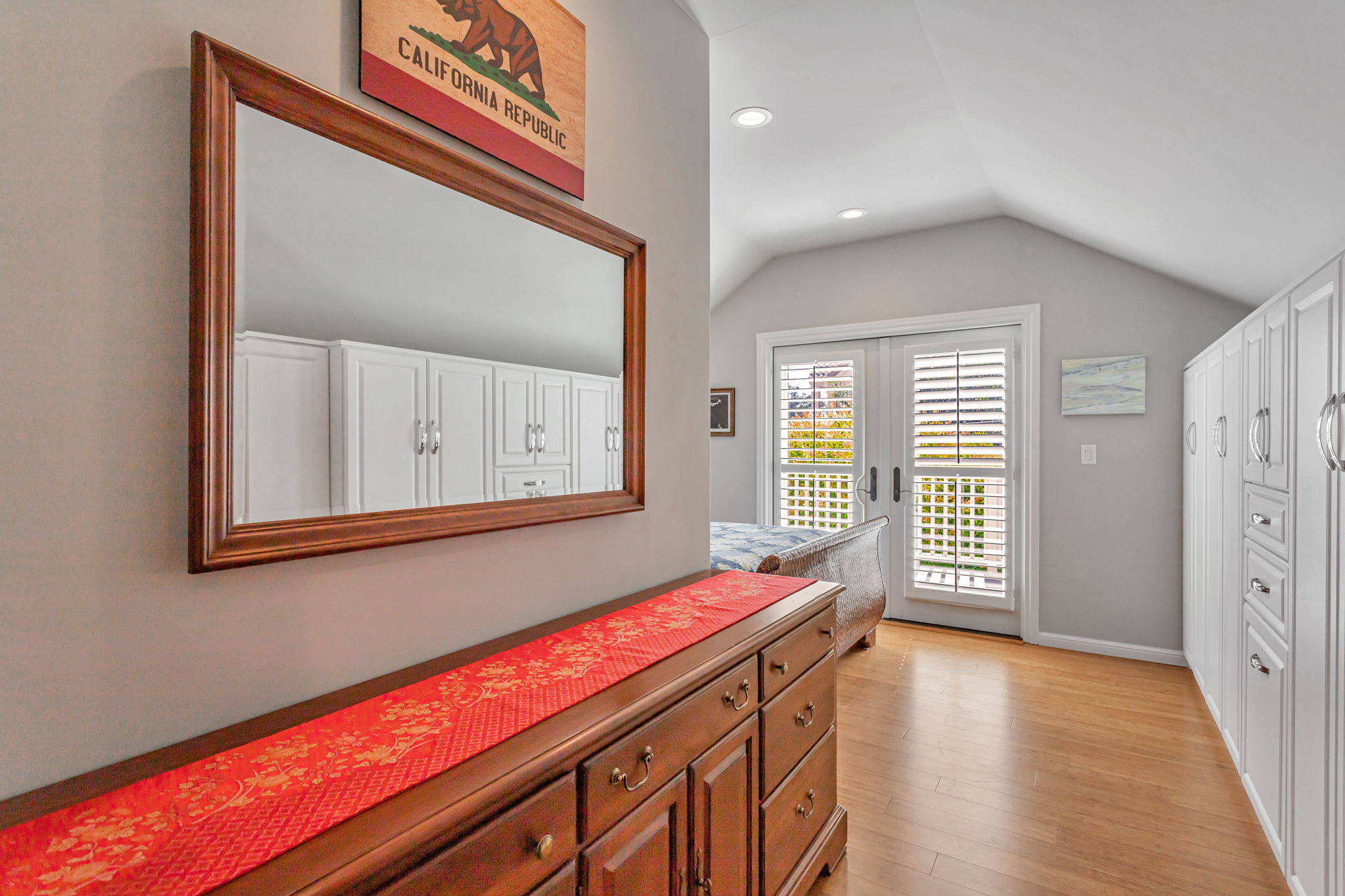 Upper unit bedroom