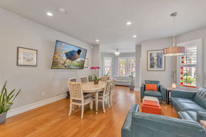 Lower unit living dining combo