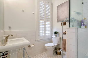 Lower unit bathroom