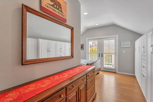Upper unit bedroom