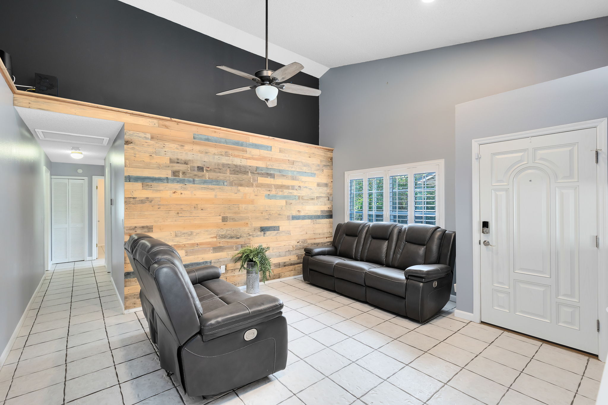 Living Room with View to Hallway