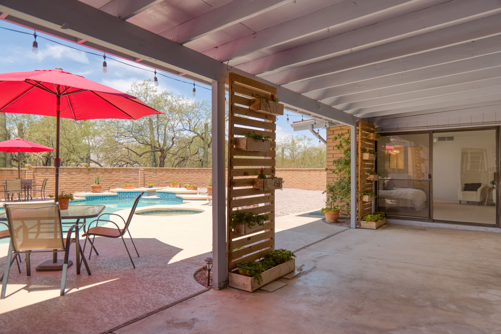 Covered Back Patio
