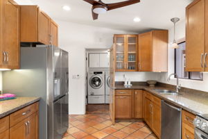 Kitchen to laundry room