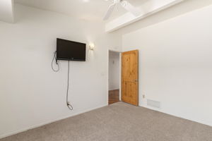 Bedroom 5 with television