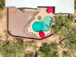 Aerial backyard