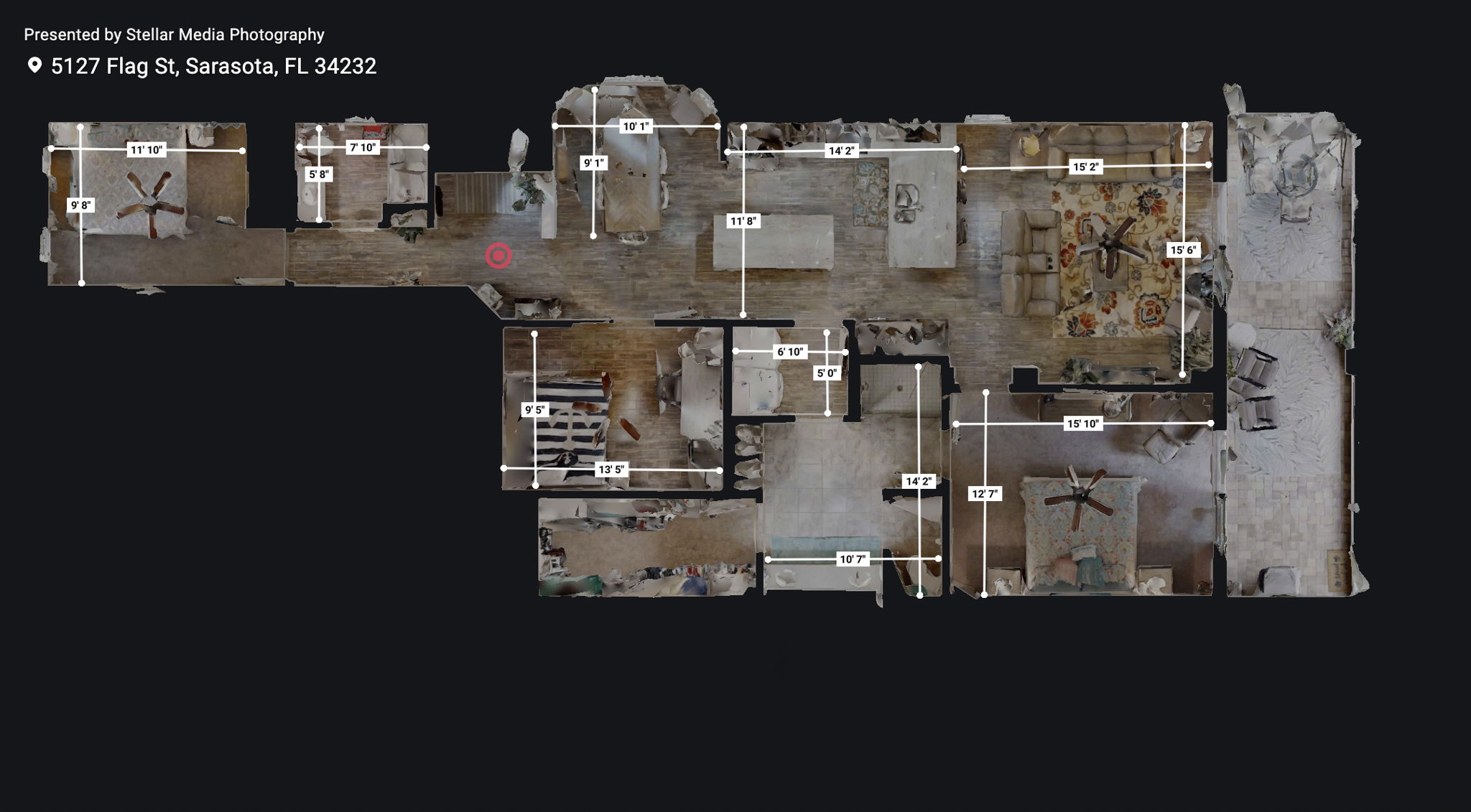 Measurements - 5127 Flag St