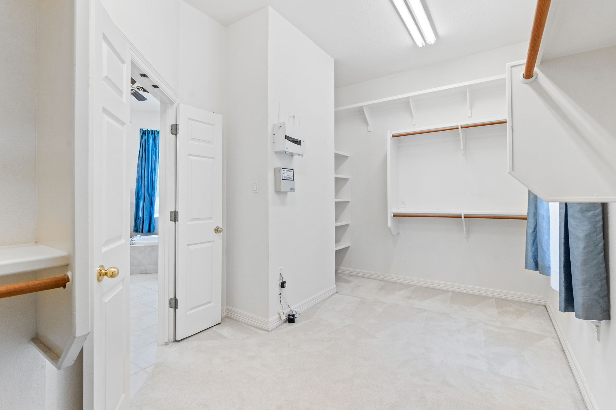primary bedroom closet