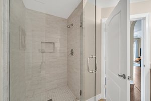 Upgraded Frameless Walk-In Shower