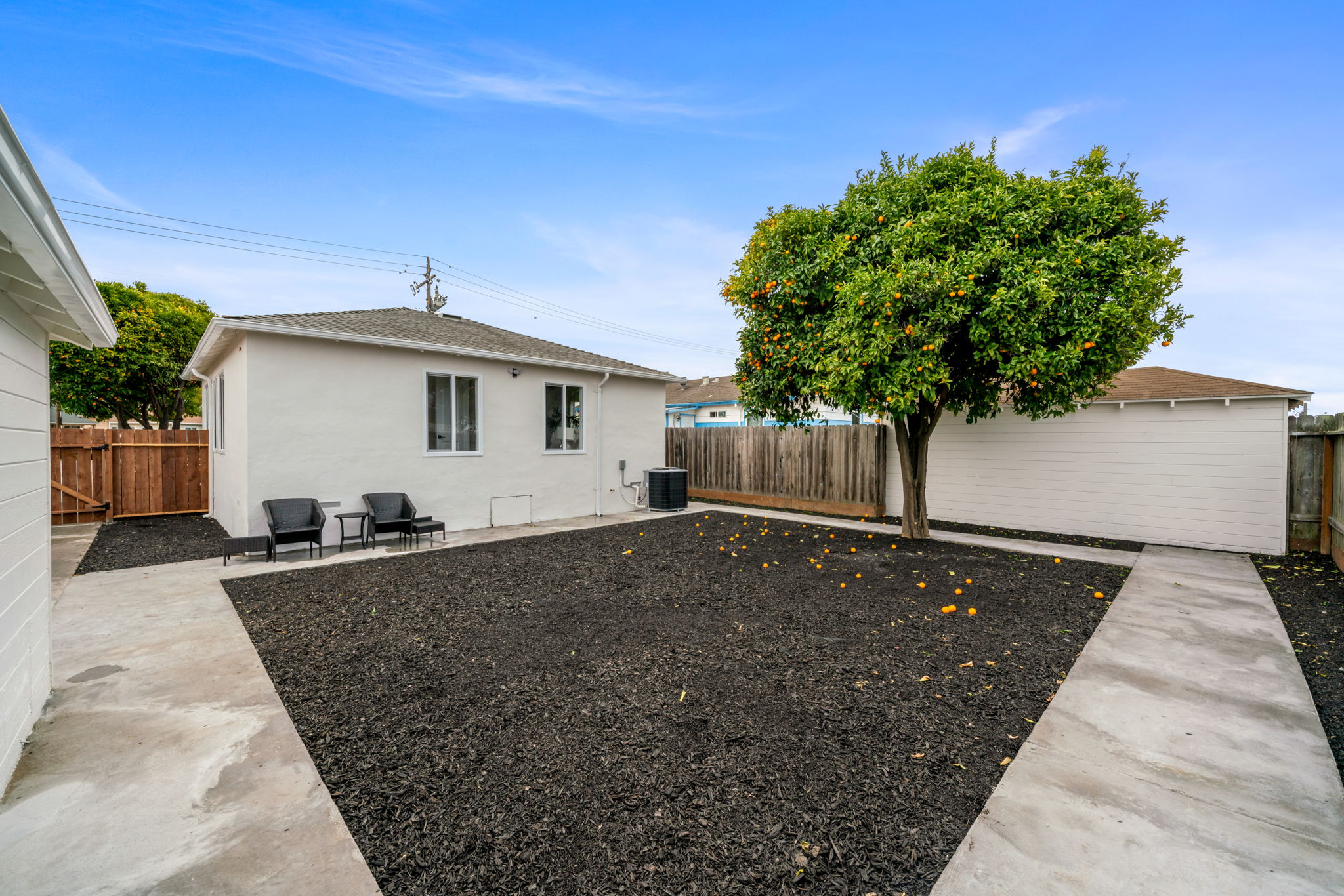 Private Fenced In Back Yard