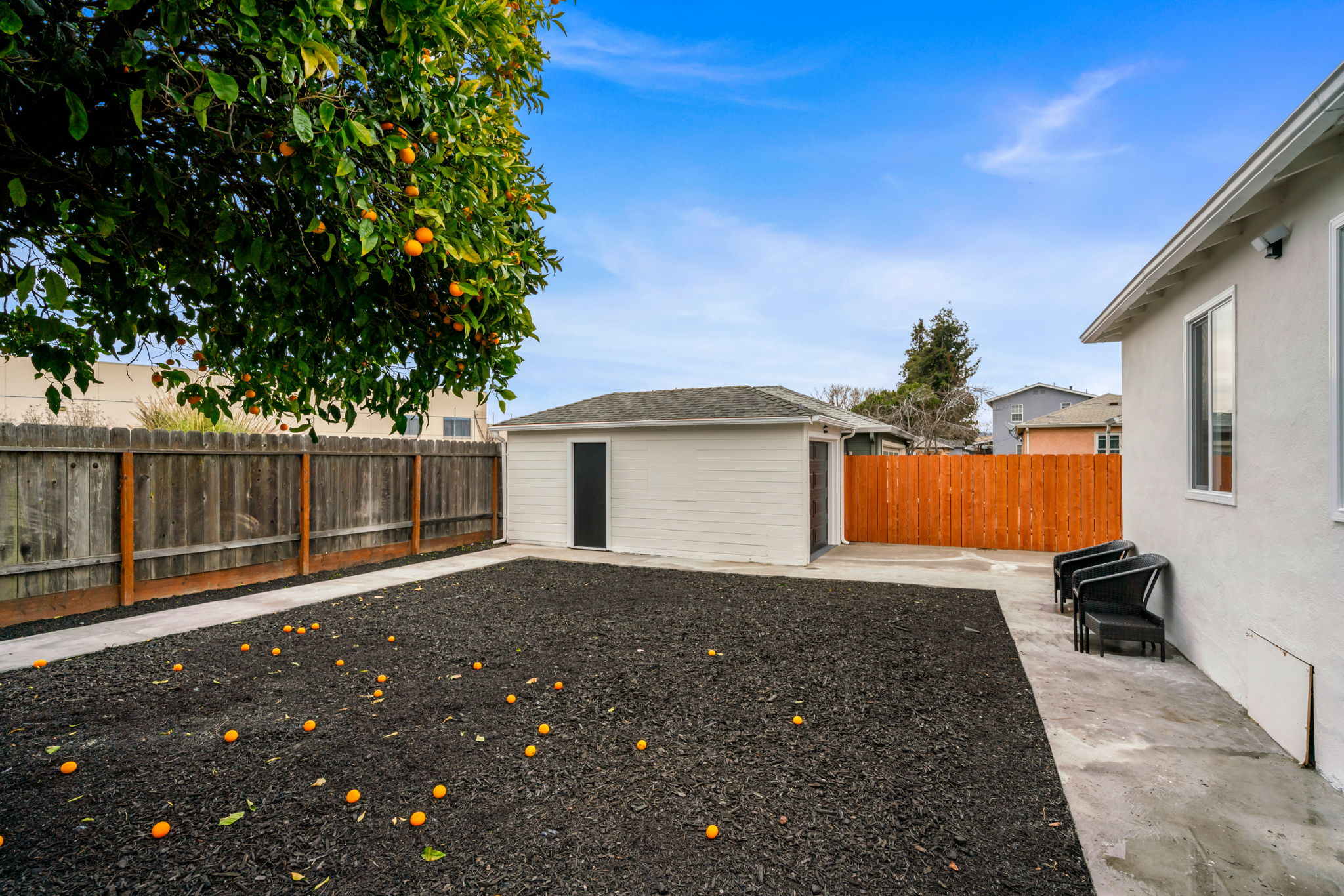 Private Fenced In Back Yard