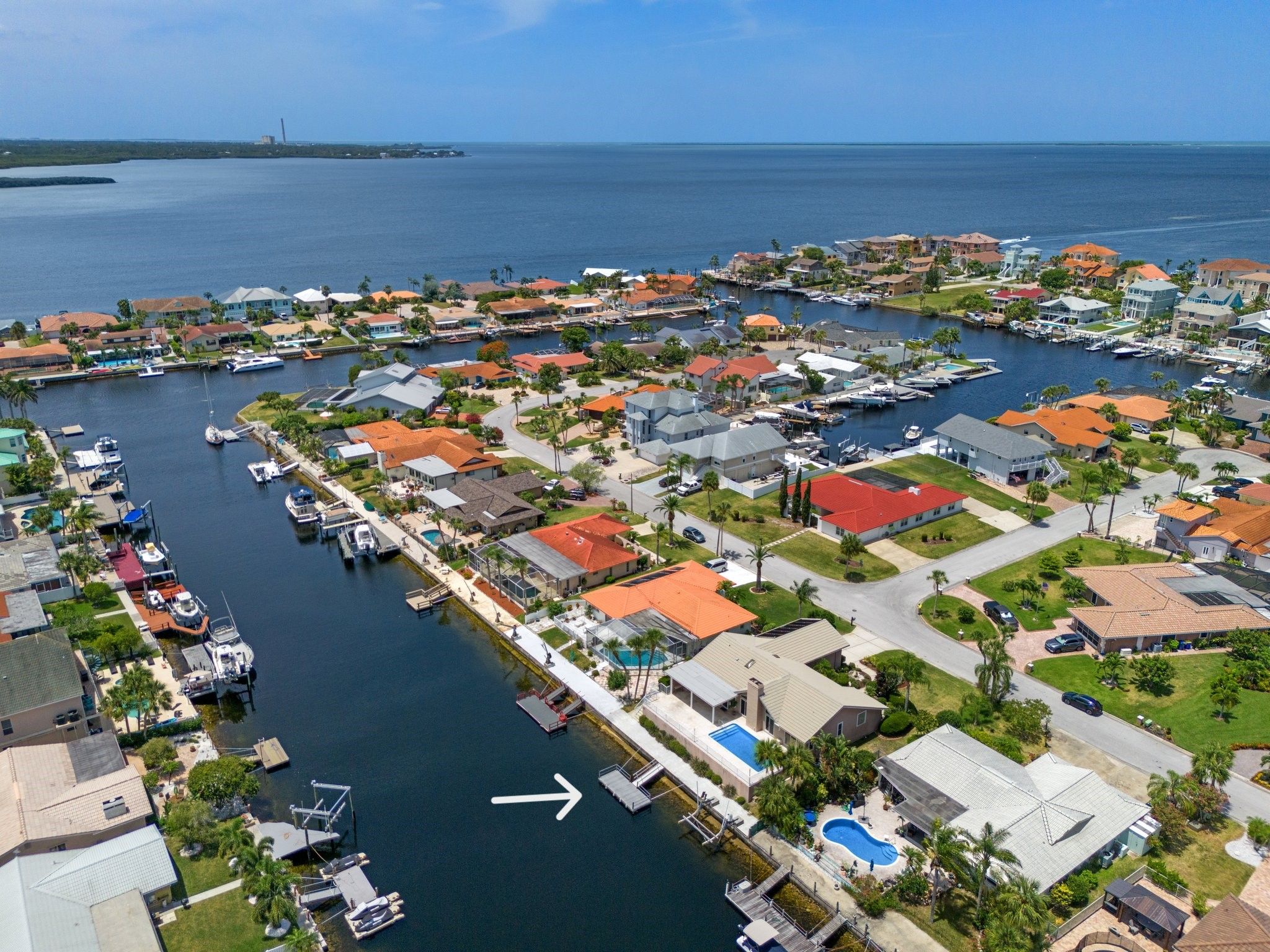 Deep Canal direct Gulf of Mexico Access