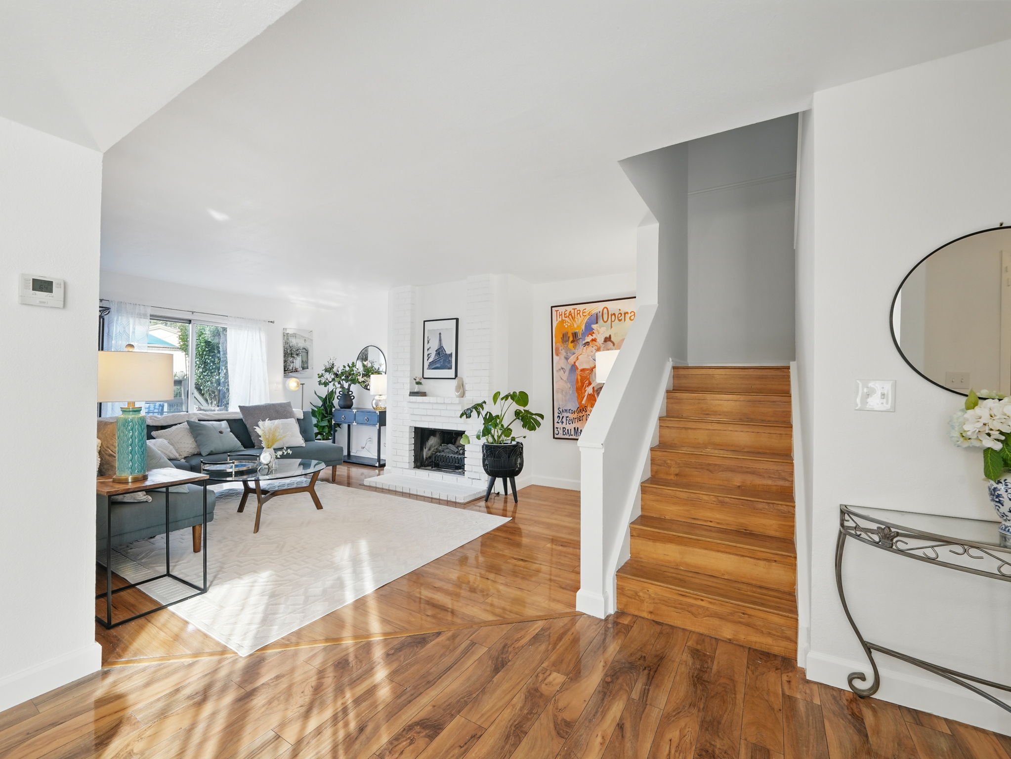 Living Room w/Fireplace