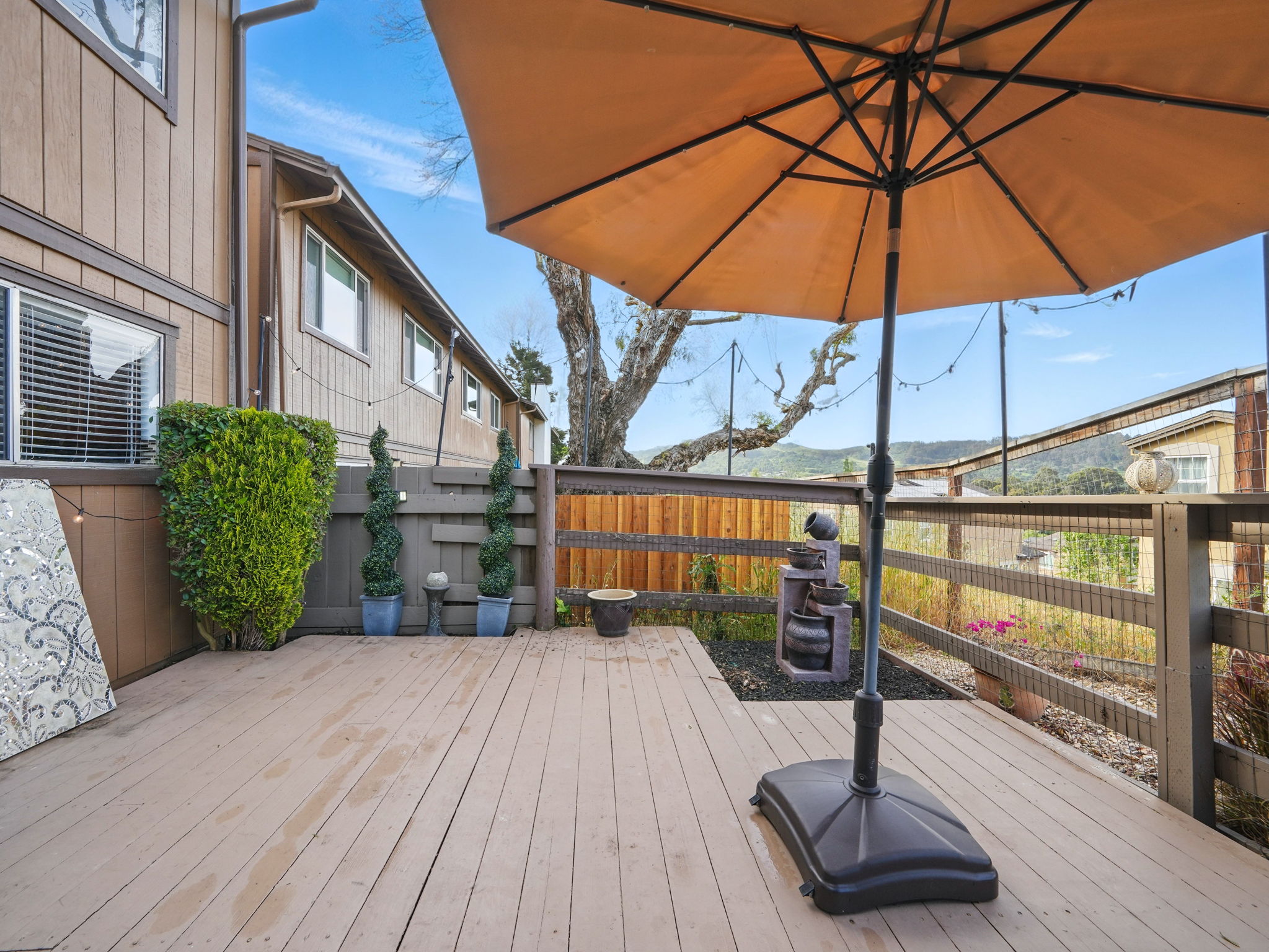 Spacious Deck
