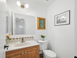 1/2 Bath located on ground floor