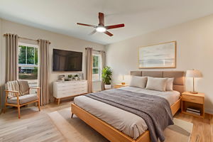 Primary Bedroom Virtual Staging