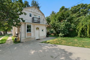 Back of House Facing North