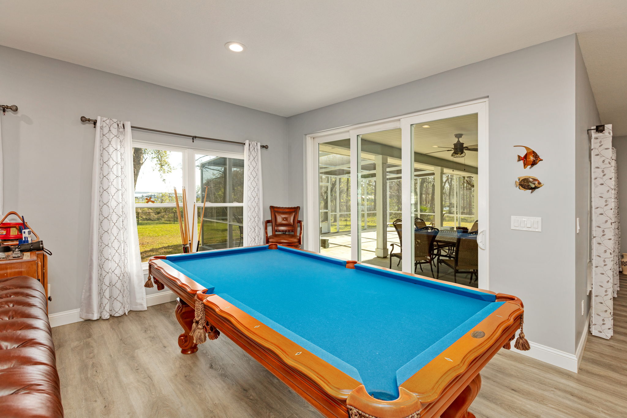 Billiards Area/Outdoor living Area
