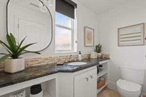 PENTHOUSE 1/2 BATHROOM