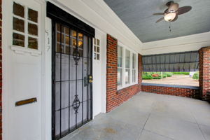 3 Ext Front Porch Detail
