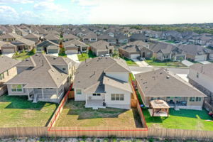 Aerial of Back of House