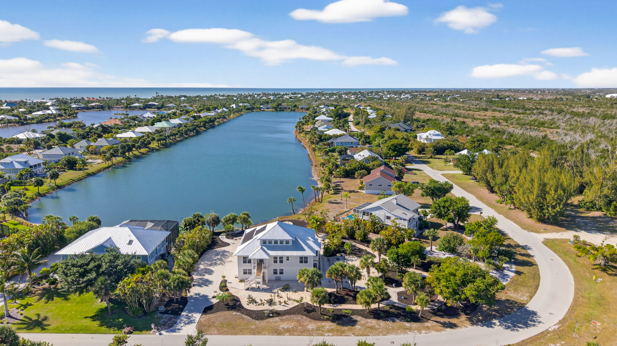 Aerial Front Exterior 2