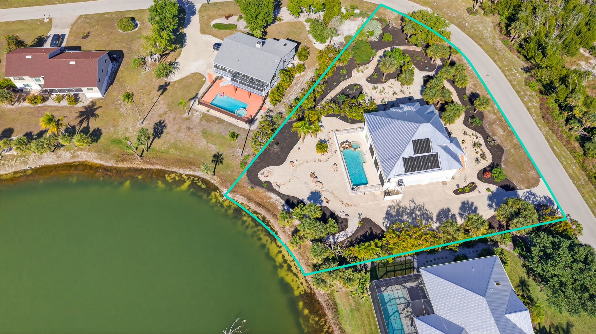 Aerial Overview-lines