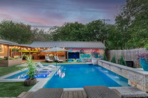 Pool and Entertainment Area